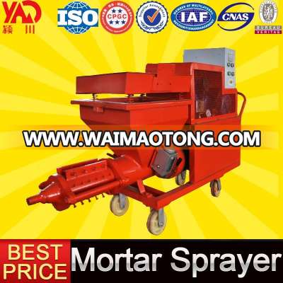 220v/380v cement plaster spraying machine/sand mortar spray pump for wall building