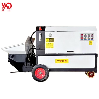 Concrete screw cement peristaltic mortar grout pump concrete transfer mini beton line pump