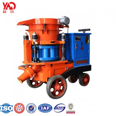 Type 7 Civil engineering damp gunite equipment/Dry Small Shotcrete Machine