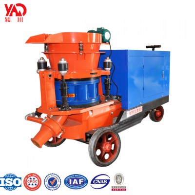 CE&ISO approved tunnel electric concrete shoot morter wet type shotcrete spraying machine cost price/shotcrete machine for sale