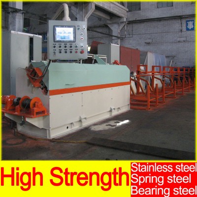 High - Strength Spring steel Stainless steel Rod Scrap Rebar Wire Steel Bar Straightening Machine