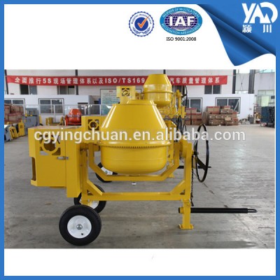 260L large capacity 9HP MOTOR concrete mixer with pump