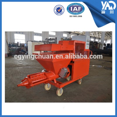 machine has to project the morta spray concrete machine/wall plaster spraying machine 20m Delivery Distance