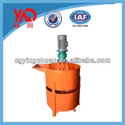 5~7 cubic meter/hour 250L Mortar Agitator Barrel / Double Layer Concrete Mixer