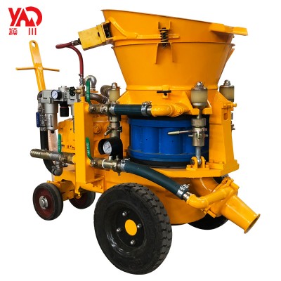 Pneumatic Reinforced Shotcrete Machine/PZ-5 Air Rotor Motor Dry Mix Shotcrete Gunite Concrete Spraying Machine